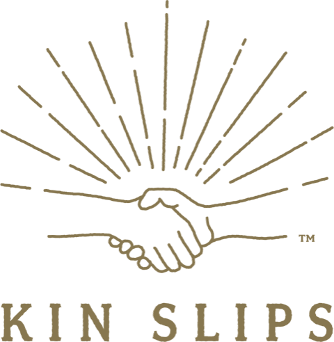 Kin Slips Gold Logo
