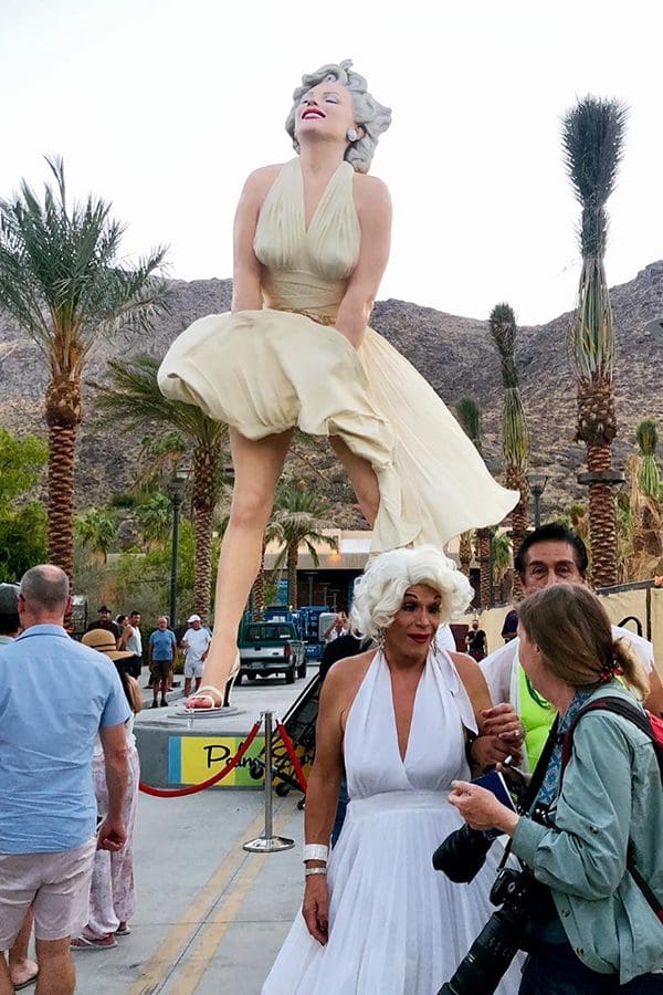 The Return of Marilyn to Palm Springs, CA